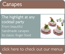 Canapes - BirthdayPartyCateringSydney.com.au